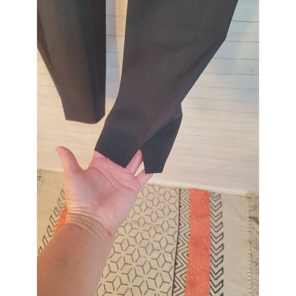 LAFAYETTE 148 NY IRVING TROUSER PANTS IN BLACK, SZ 10 - Picture 2 of 16